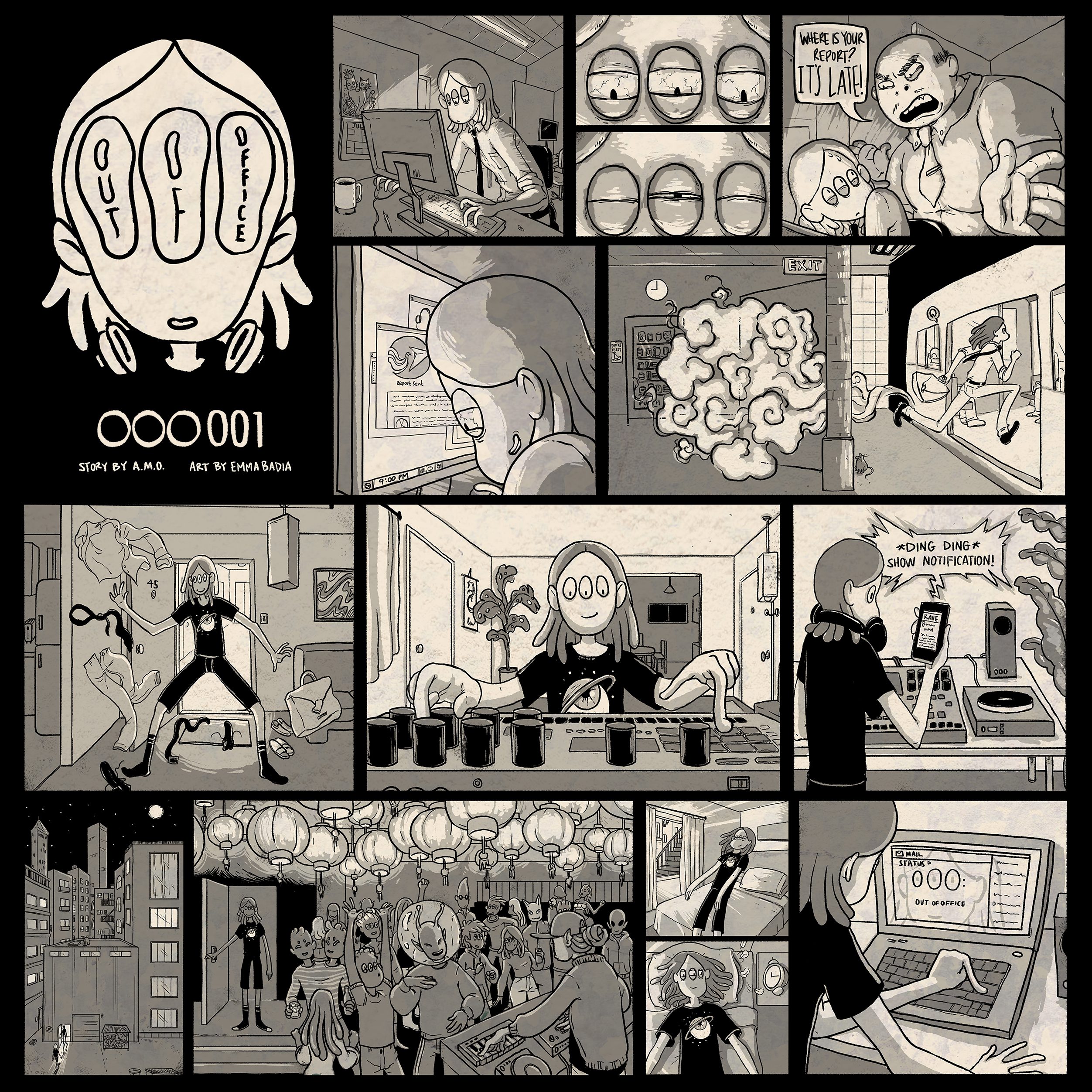 Out of Office 001 Album Cover